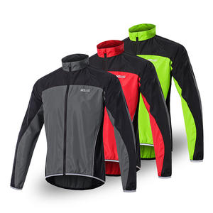 Chaqueta de Ciclismo Ligera Unisex, Cortavientos, Resistente al Agua, con Bolsillos Plegables, OEM, Etiqueta Privada Personalizada, Cortavientos para Ciclismo - Product Image 1