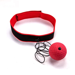 Efunist EB adultos niños entrenamiento goma cabeza-montado reacción rápida punzonado velocidad bola reflejo estrés alivio <span class=keywords><strong>boxeo</strong></span> - Product Image 5