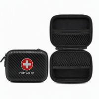 Sac Organisateur Médical EVA Étanche, Étui Rigide pour Médicaments, Sac de Rangement Vide pour Premiers Secours, Pochette de Voyage Sans Accessoires