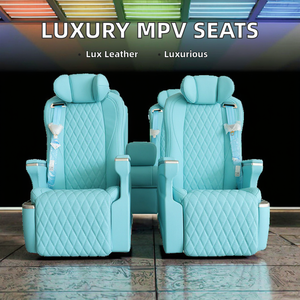 Asientos de Auto Reclinables de Lujo <span class=keywords><strong>Wang</strong></span> <span class=keywords><strong>Zhi</strong></span> Xing Vip, Modificados en Cuero Impermeable para Sprinter Alphard - Product Image 2