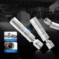 Adaptateur de douille universel magnétique flexible OEM 3/8'' pour outils de réparation automobile 14mm1 6mm
