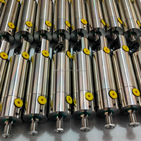 Cilindro Hidráulico de Doble Acción de Acero Inoxidable 304/316 Personalizado con Acabado Cromado Duro XSL, Resistente a la Corrosión Marina