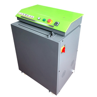 Découpeuse industrielle de déchiqueteuse de carton de boîte en carton ondulée recyclée utilisée en usine