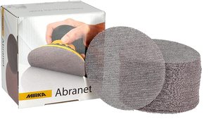 Disques abrasifs, 5 ", 80 grain,, pour meuleuse d'angle, avec mailles, 10 pièces - Product Image 4