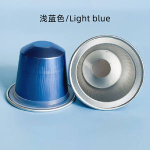 Cápsula de café de papel de aluminio Multicolor redonda americana, cápsula de aluminio <span class=keywords><strong>Nespresso</strong></span> de 15ml con película de sellado - Product Image 4