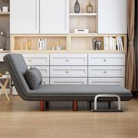 Sofá Cama Plegable de Lujo Ligero, Doble Uso, con Almacenamiento Extraíble, Convertible, para Sala de Estar