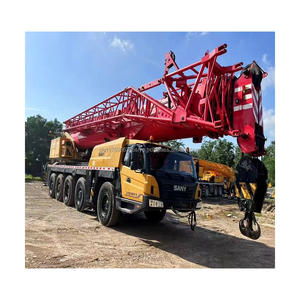 Grue mobile d'occasion Offre Spéciale Sany STC1300C Grue de camion de 130 tonnes à haut rendement avec composants de base Pompe à moteur Boîte de vitesses - Product Image 3