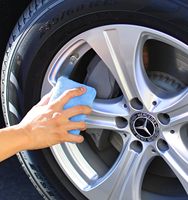 Tampons de polissage en mousse en gros, tampons éponge en microfibre résistants à l'usure pour les ateliers de detailing automobile et les services de detailing mobile