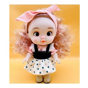 Yuglow Nueva Muñeca Adorable <span class=keywords><strong>de</strong></span> 11 Pulgadas, Muñeca Bebé Regordeta y Linda, <span class=keywords><strong>Juguete</strong></span> para Niñas, Regalo para Niñas - Product Image 4