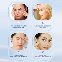 Crème hydratante pour le visage avec acide hyaluronique extrait de rose hyaluronate de sodium hydratant en profondeur crème de soin nourrissante et lissante pour la peau