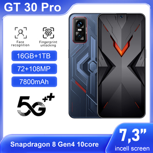 Smartphone GT30 PRO 5G Originale, Schermo HD da 7.3 Pollici, Dual SIM, 16GB ROM, Usato, Dual Cell <span class=keywords><strong>Mobile</strong></span> - Product Image 5