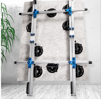 Système de transport de carreaux de grand format Outils de levage pour l'installation de dalles de pierre et de verre Lève-ventouse pour dalles de grand format