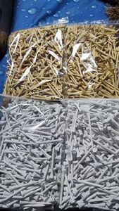 卸売 100個/袋 70mm <span class=keywords><strong>2</strong></span> <span class=keywords><strong>3</strong></span>/4インチ 環境に優しい 白色 天然色 木製 ゴルフティー 無地 竹材 - Product Image 6