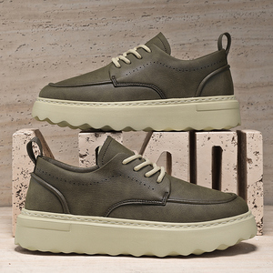 Private Label High Quality Men's Casual <b>Sneakers</b> Anti-Slippery Walking Shoes Custom OEM Fashion Lace-up Casual <b>Sneakers</b> Shoes - Product Image 5