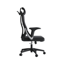 Chaise de bureau pivotante ergonomique en tissu pour centre d'appels, confortable pour le dos, idéale pour les espaces de travail modernes, en promotion