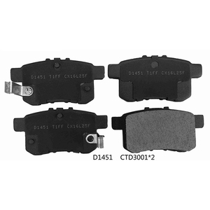 Autopartes Pastilla de freno Sistema de freno Eje delantero D1341 para Benz D1451 Pastillas de freno de disco Defreno <span class=keywords><strong>Moto</strong></span> - Product Image 2