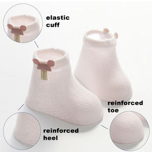 Calcetines deportivos <span class=keywords><strong>para</strong></span> niños con patrón <span class=keywords><strong>de</strong></span> lazo Calcetines <span class=keywords><strong>de</strong></span> diseño al por mayor Crew Cotton Custom logo Sock - Product Image 2