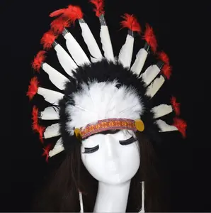 Indian Feather Headband Carnival Headdress