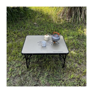 Personalizado viaje ligero caballete portátil Metal aluminio plegable al aire libre <span class=keywords><strong>playa</strong></span> plegable <span class=keywords><strong>maleta</strong></span> Picnic Camping <span class=keywords><strong>Mesa</strong></span> - Product Image 1