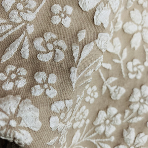 Tissu jacquard 100% polyester de haute qualité, relief tridimensionnel, dentelle en mousse florale, matériau textile de qualité supérieure et bon marché - Product Image 2