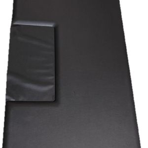 Alfombra de Plástico Negra para Salón de Belleza y Barbería, Moderna, Funcional, para Estilistas - Product Image 2