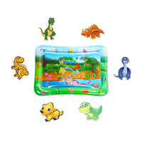Tapis de jeu gonflable certifié CE CPC Toys Jeu de ramper pour enfants et coussin d'apprentissage Tapis d'eau en plastique pour bébé