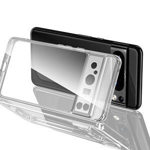 Custodia per telefono trasparente in acrilico per <span class=keywords><strong>iPhone</strong></span> 16 15 14 13 12 <span class=keywords><strong>11</strong></span> Bayer materiale Anti ingiallimento <span class=keywords><strong>cover</strong></span> per Samsung per Google - Product Image 1