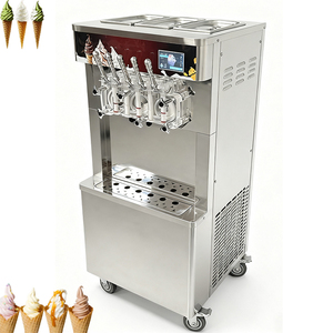 Zhixuan 3.3kw 110/220V Automatic Stainless Steel Soft <b>Ice</b> <b>Machine</b> Commercial Soft Serve <b>Ice</b> <b>Machine</b> for Business Soft <b>Ice</b> - Product Image 1