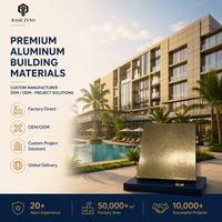 Panneaux de façade laminés en aluminium perforé poli haute rigidité pour murs-rideaux, sur mesure OEM Inno 2026