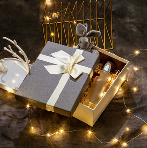<b>Gift</b> <b>box</b> creative bow-shaped <b>gift</b> packaging <b>box</b> high-end birthday <b>gift</b> <b>box</b> <b>empty</b> <b>box</b> wholesale with star light lavandin grass - Product Image 3