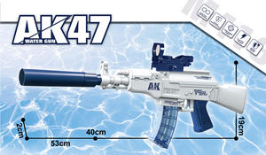 प्लास्टिक इलेक्ट्रिक M416 k47 स्वचालित खिलौना बंदूक इलेक्ट्रिक हाई स्पीड पानी की बंदूक गर्मी वयस्क और बच्चों के लिए - Product Image 3