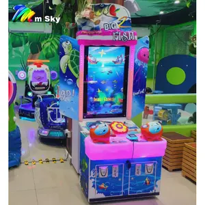 Fantaisie 3D pêche échange jeux interactifs à pièces de monnaie Machines de jeu d'arcade à l'intérieur pour parc de jeu d'amusement