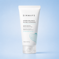 Nettoyant visage en gel pH équilibré Hydra, lavage doux, soin de la barrière d'hydratation, nettoyant visage hydratant quotidien