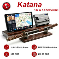Serie Katana de 120W X 6CH para JAC Refine S3 2013-2016, Radio para Auto con Android 14, Reproductor de DVD, Navegación y Multimedia, Pantalla de 10.36 Pulgadas, 8+256GB
