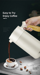 Ciarpinkka — <span class=keywords><strong>carafe</strong></span> à <span class=keywords><strong>café</strong></span> avec poignée, 950ML, double paroi, étanche, acier inoxydable thermique, presse française - Product Image 6
