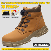 Chaussures de sécurité unisexes, embout en acier, anti-écrasement, résistantes aux perforations, légères, respirantes, chaussures de travail pour l'exploitation minière et la construction