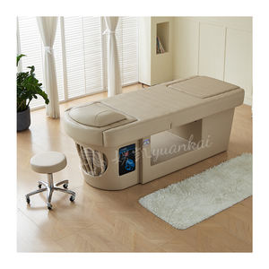 호텔용 럭셔리 전동 수치료 마사지 베드, 높이 조절 기능, 모던 디자인, 헤드 스파 및 풋 스파 겸용 - Product Image 4