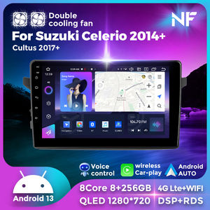 Navifly วิทยุติดรถยนต์หน้าจอสัมผัสระบบแอนดรอยด์4glte + WIFI สำหรับ <span class=keywords><strong>Suzuki</strong></span> <span class=keywords><strong>celerio</strong></span> 2014 + Cultus 2017 + รองรับ Rds - Product Image 3