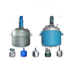 4 Neck Glass Reactor Kettle 5L Tank Stainless Steel Chemical Reactor Reactor
