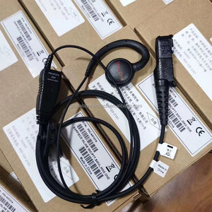Casque oreillette pour talkie-walkie Motorola MagOne PMLN5727A pour DP2400e DP2600e DEP570e MOTOTRBO R5 avec PTT et microphone - Product Image 2