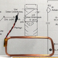 Inducteur variable à noyau d'air en fil de cuivre émaillé plat personnalisable avec applications personnalisées