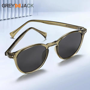 Lunettes de soleil Greyjack unisexes, monture TR90, lentille TAC, protection UV400, type 3, pare-soleil, couleur noire, KG2503 - Product Image 5