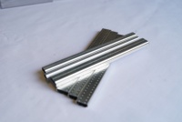 Barre d'espacement en aluminium haute résistance 18,5A, épaisseur 0,25 mm, pour unités de verre isolant, fenêtres à double vitrage, étanchéité renforcée