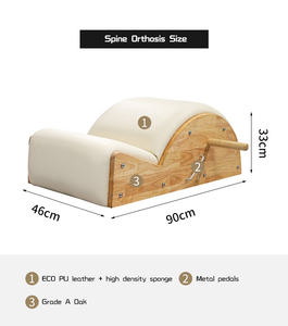 Bán Oak Máy Yoga lõi giường xách tay có thể điều chỉnh cho studio thương mại tập thể dục tập thể dục Pilates Set giá rẻ - Product Image 6