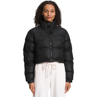 Offre Spéciale longueur recadrée Durable Ripstop Nylon Shell haut-remplissage vers le bas élégant doudoune bouffante veste courte femmes