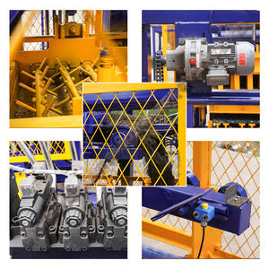 Línea de Producción Automática de Bloques y Ladrillos de Hormigón QT6-15 con Sistema de Curado, Máquina Hidráulica para Fabricar Bloques Huecos - Product Image 6