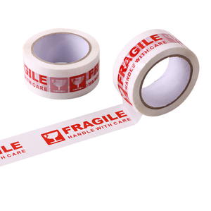 Customized <strong>Printed</strong> Self Adhesion Opp Pink <strong>Fragile</strong> Packaging Security Shipping <strong>Tape</strong> With Logo - Product Image 3