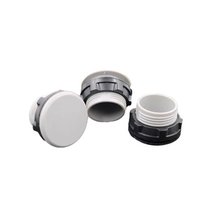 Jiaf vít 22mm lỗ cắm 16mm ABS nút Lỗ Đen Xám phích cắm 16mm/19mm/22mm/30mm không thấm nước - Product Image 1