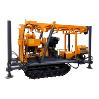Foreuse de roche minière Machine de forage 200m Machine de forage portable hydraulique sur chenilles