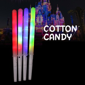 LED Cotton Candy Cones Colorful <strong>Glowing</strong> Marshmallow <strong>Sticks</strong> <strong>Glowing</strong> Luminous Marshmallow Cone <strong>Stick</strong> Party Favors Christmas Supply - Product Image 1